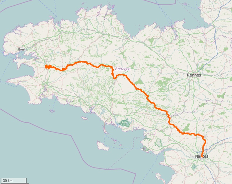 le parcours du canal