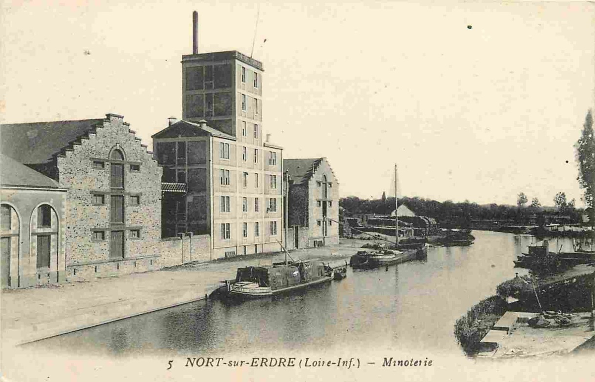 le port de Nort-sur-Erdre, la minoterie