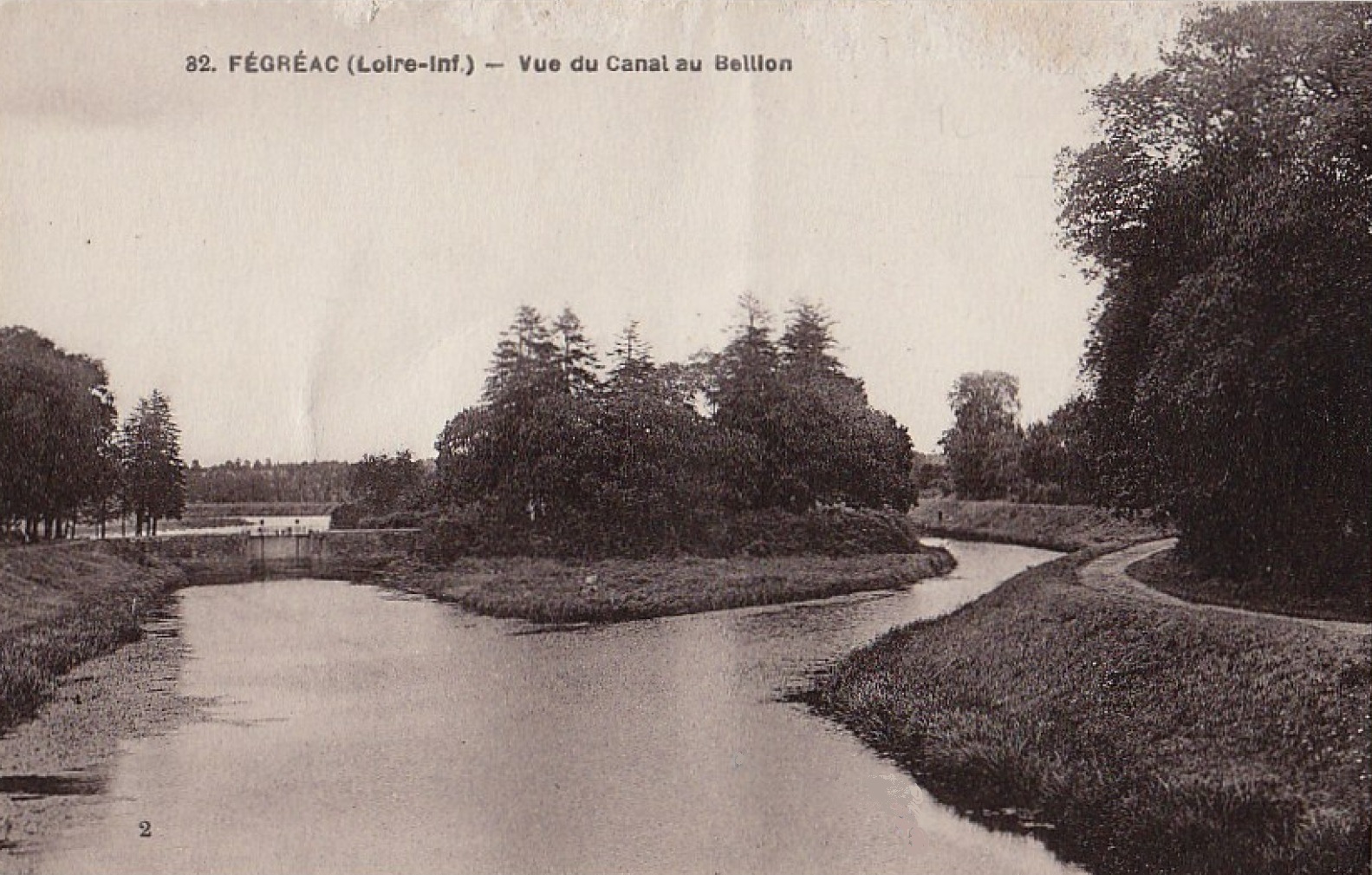 Fégréac, retenue du Bellion