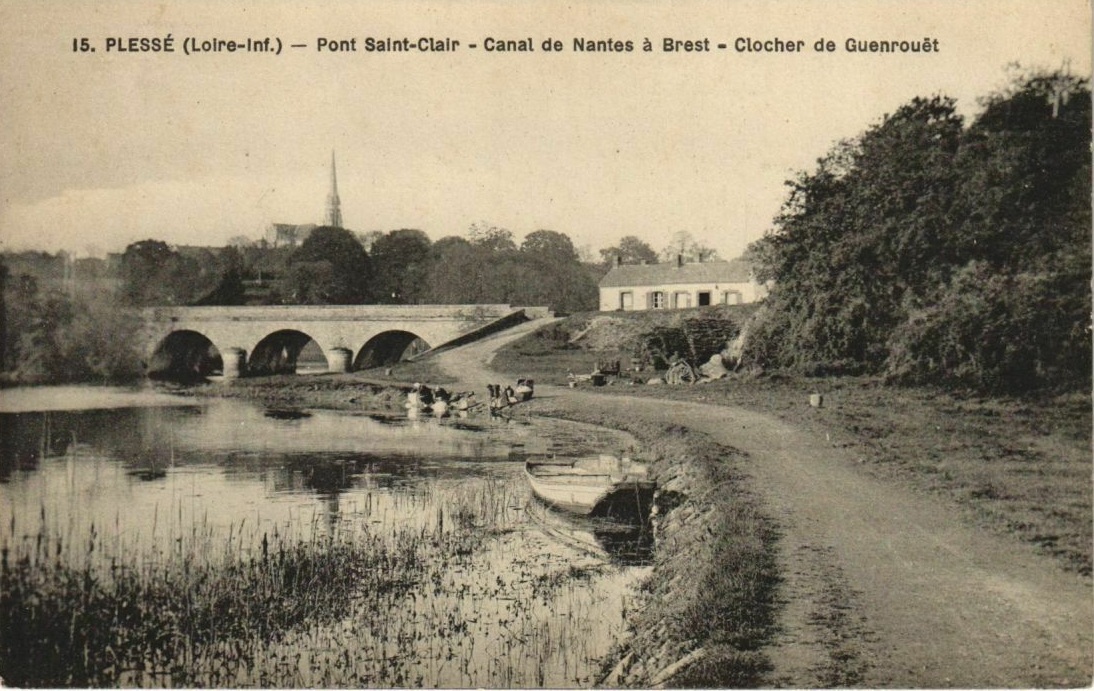 le canal à Plessé