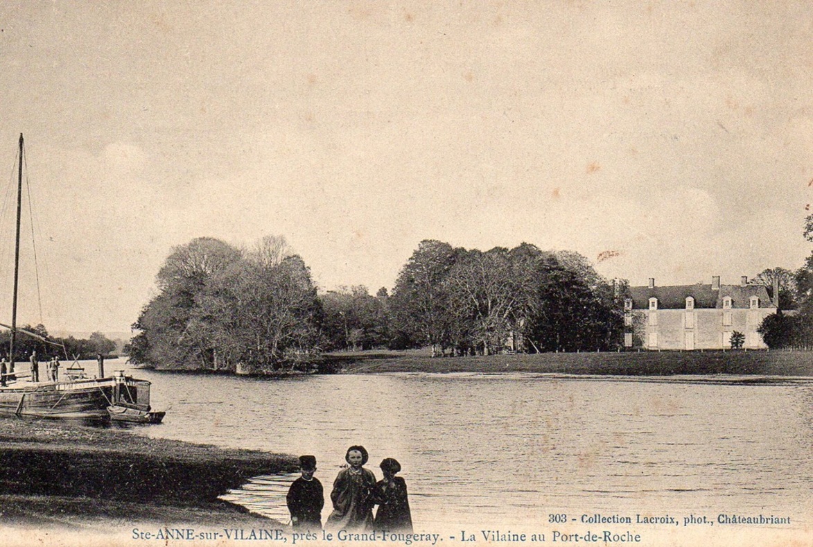 Sainte-Anne-sur-Vilaine, le Port-de-Roche