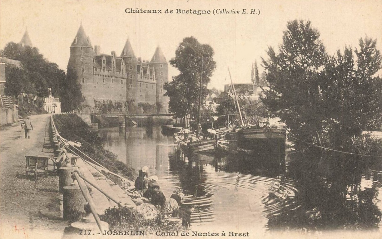 le port de Josselin