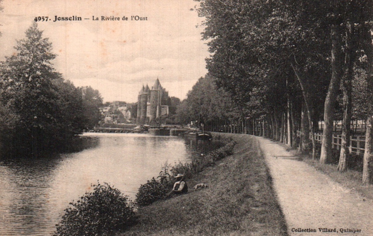 Josselin, l'arrivée