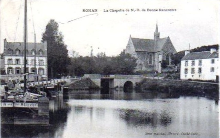 le port de Rohan, nous sommes toujours sur l'Oust