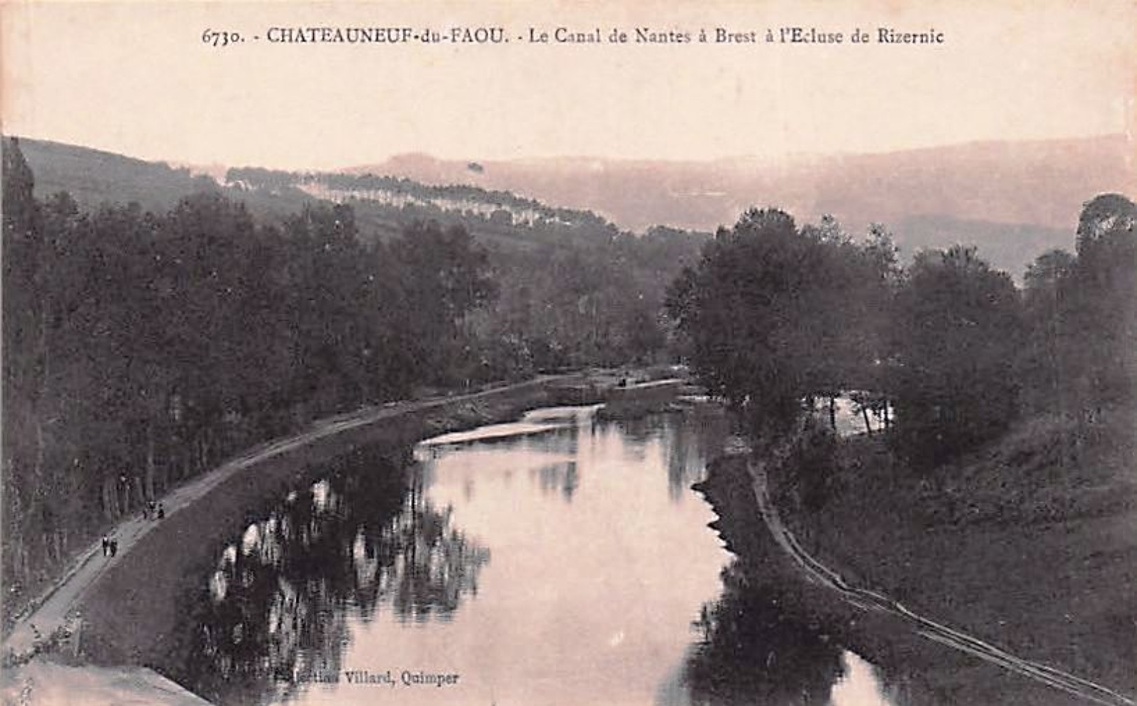 Châteauneuf, écluse de la Risernie
